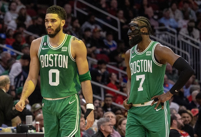 I Boston Celtics affrontano Jaylen Brown